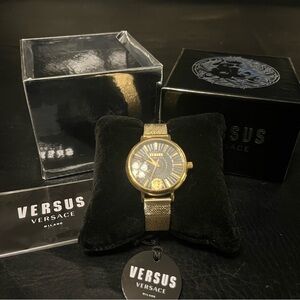 Versus Versace Women's Mar Vista 34mm Quartz Watch New With Tags And Box